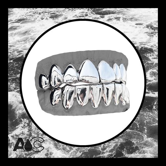 White Gold Grillz